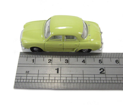 Oxford Diecast 76RD002 Renault Dauphine Yellow OO Gauge (1:76 Scale)