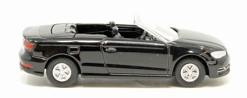 Oxford Diecast 76S3002 Audi S3 Cabriolet Mythos Black - 00 Gauge (1:76 Scale)