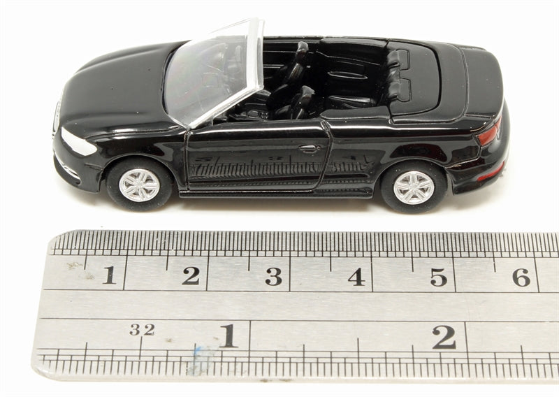 Oxford Diecast 76S3002 Audi S3 Cabriolet Mythos Black - 00 Gauge (1:76 Scale)