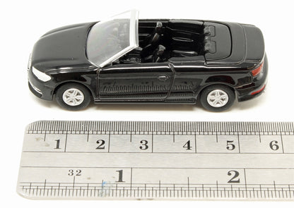 Oxford Diecast 76S3002 Audi S3 Cabriolet Mythos Black - 00 Gauge (1:76 Scale)