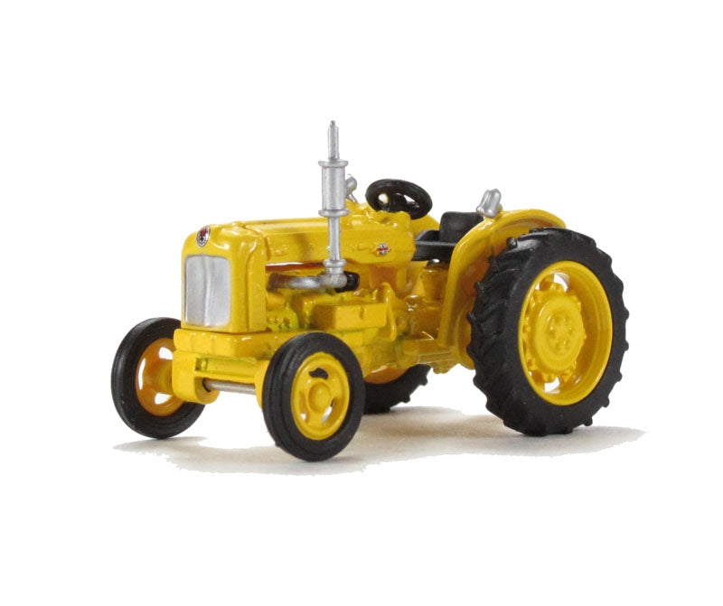 Oxford Diecast 76SET10A Fordson Tractor triple set in Blue, Yellow &amp; Grey variants OO Gauge (1:76 Scale).