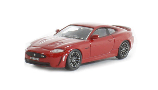 Oxford Diecast 76XKR002 Jaguar XKRS Italian Racing Red OO Gauge (1:76 Scale)