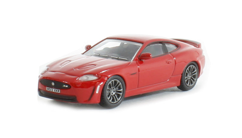 Oxford Diecast 76XKR002 Jaguar XKRS Italian Racing Red OO Gauge (1:76 Scale)