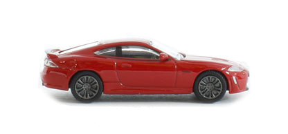 Oxford Diecast 76XKR002 Jaguar XKRS Italian Racing Red OO Gauge (1:76 Scale)