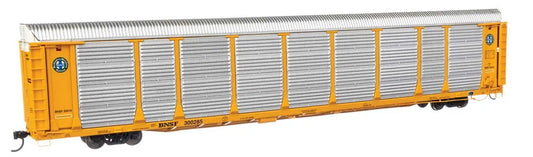 Walther's Proto Part #101505 HO Scale 89' Thrall Bi-Level Auto Carrier - Ready To Run - BNSF #300285