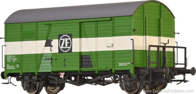 BRAWA Article #47980 HO Scale Covered Freight Car Gms 30 ZF