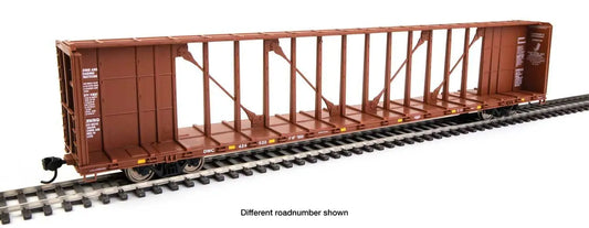 Walthers Part # 910-50706 HO Scale 72' Centerbeam Flatcar w/Standard Beam - Ready to Run - Duluth, Winnipeg & Pacific #626675