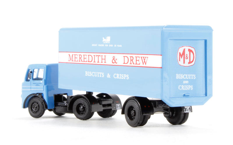 Base Toys D-69 Leyland "MO" Artic Van "Meredith &amp; Drew" OO Gauge (1:76 Scale)