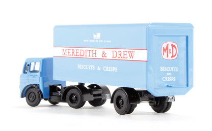 Base Toys D-69 Leyland "MO" Artic Van "Meredith &amp; Drew" OO Gauge (1:76 Scale)