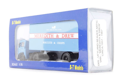 Base Toys D-69 Leyland "MO" Artic Van "Meredith &amp; Drew" OO Gauge (1:76 Scale)
