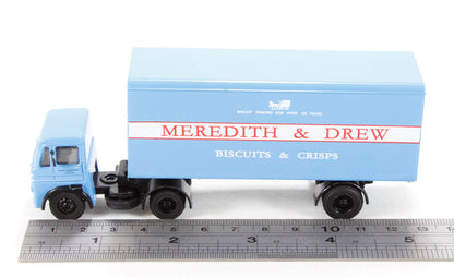 Base Toys D-69 Leyland "MO" Artic Van "Meredith &amp; Drew" OO Gauge (1:76 Scale)
