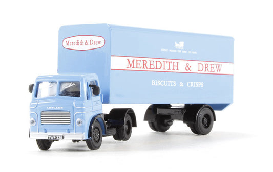 Base Toys D-69 Leyland "MO" Artic Van "Meredith &amp; Drew" OO Gauge (1:76 Scale)