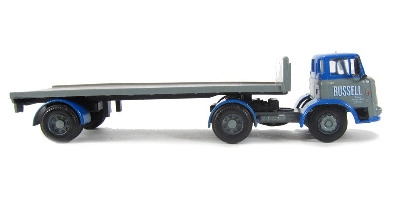 Base Toys DA32 Leyland Mastiff Artic Flatbed "Russell of Bathgate" OO Gauge (1:76 Scale)