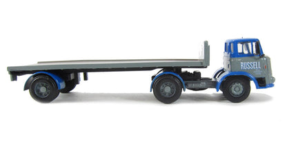 Base Toys DA32 Leyland Mastiff Artic Flatbed "Russell of Bathgate" OO Gauge (1:76 Scale)