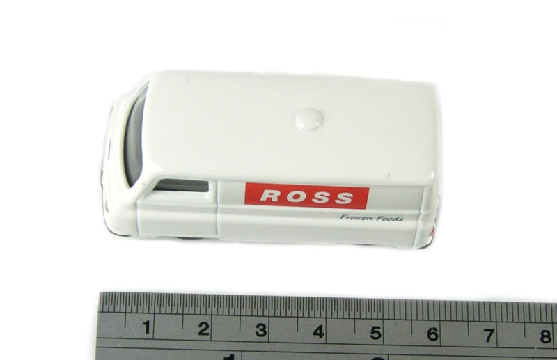Corgi "Trackside" DG202009 Austin J2 Van in "Ross Frozen Foods" White livery 00 Gauge (1:76 Scale)