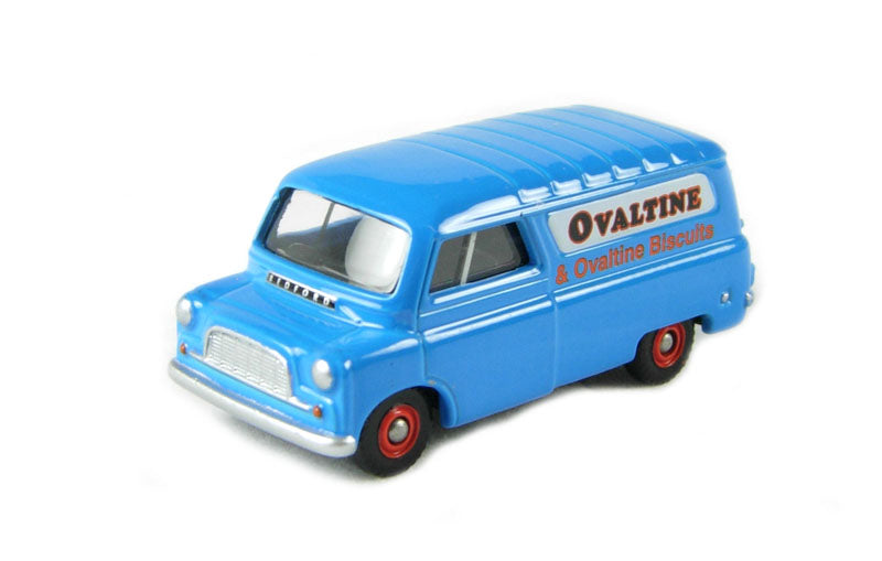 Corgi "Trackside" Bedford CA Van in "Ovaltine" Blue livery 00 Gauge (1:76 Scale)