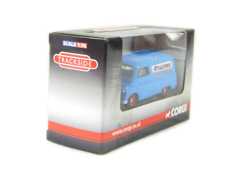 Corgi "Trackside" Bedford CA Van in "Ovaltine" Blue livery 00 Gauge (1:76 Scale)