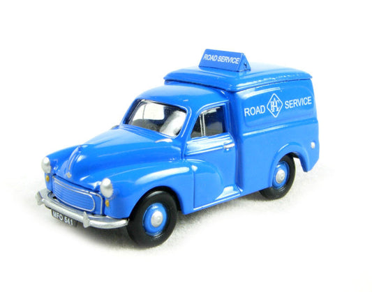 NEW Pocketbond "Classix" EM76628 Morris Minor Van "RAC Road Service" OO Gauge (1:76 Scale)