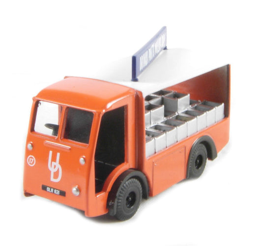 NEW Pocketbond "Classix" EM76638 NCB Electric Milk Float (Open Cab) - "United Dairies" OO Gauge (1:76 Scale)