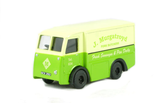 Pocketbond "Classix" EM76640 NCB Electric Van in "J Murgatroyd Pork Butchers" livery. OO Gauge (1:76 Scale)
