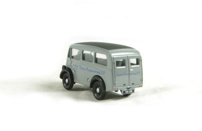 Pocketbond "Classix" EM76650 Morris J Estate Works Bus "Taylor Engineering Ltd.". OO Gauge (1:76 Scale)
