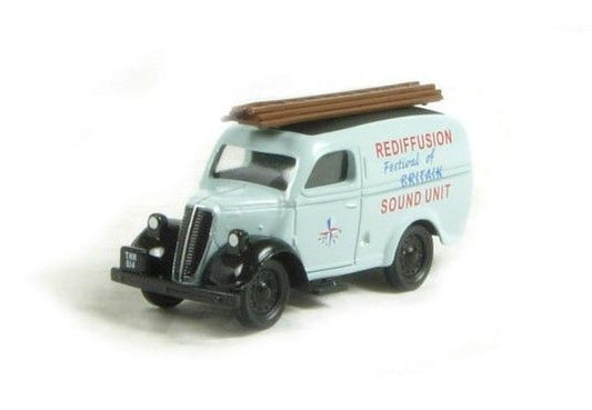 Pocketbond "Classix" EM76654 Ford E83W Thames Van "Festival of Britain". OO Gauge (1:76 Scale)