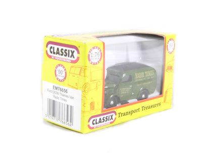 Pocketbond "Classix" EM76656 Ford E83W Thames Van 'Radio Times'. OO Gauge (1:76 Scale)