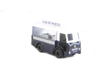 Pocketbond "Classix" EM76669 NCB Electric Milk Float (Open Cab) "Express Dairies". OO Gauge (1:76 Scale)