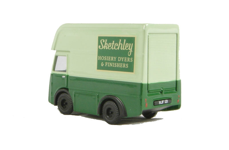 Pocketbond "Classix" EM76673 NCB Electric Van 'Sketchley Dyers'. OO Gauge (1:76 Scale)