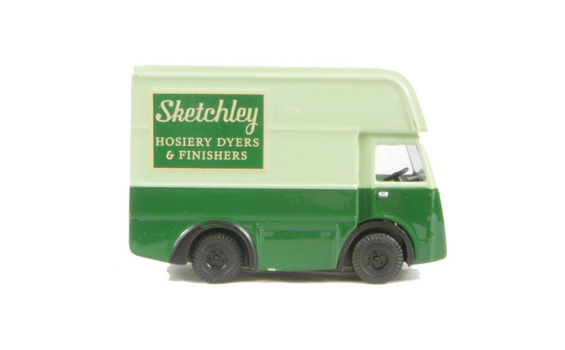 Pocketbond "Classix" EM76673 NCB Electric Van 'Sketchley Dyers'. OO Gauge (1:76 Scale)