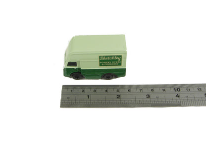 Pocketbond "Classix" EM76673 NCB Electric Van 'Sketchley Dyers'. OO Gauge (1:76 Scale)