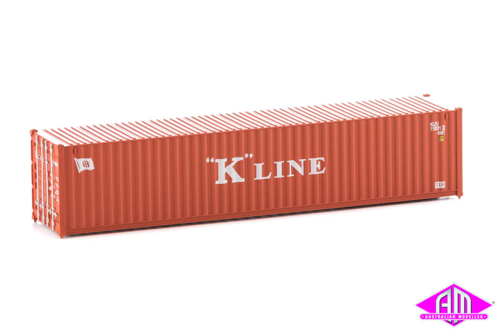 K-Line 40ft Container (H0 Gauge) 1:87 Scale