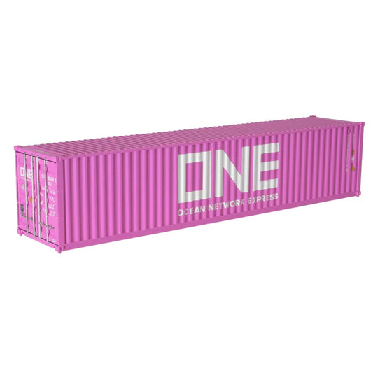 ONE (Pink) 40ft Tank Container (H0 Gauge) 1:87 Scale