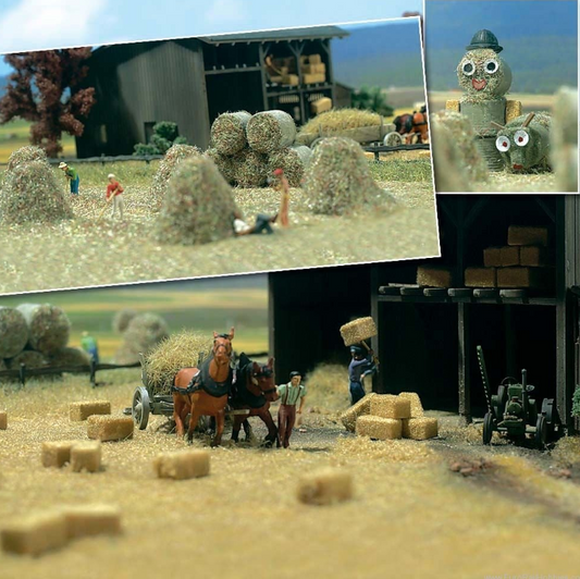 Busch 1212 Hay and Straw Bales