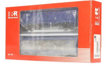 Rivarossi HR6284 H0 schuifwandwagenset 'Ford' van DB