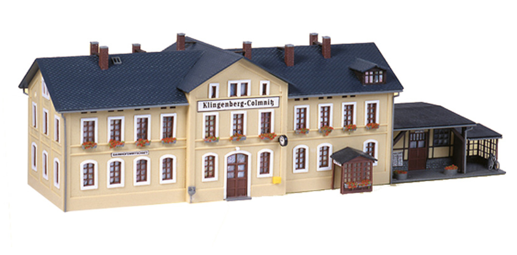 Auhagen 11346 H0 Station Of Klingenberg-Colmnitz Assembly Kit Scale 1:87