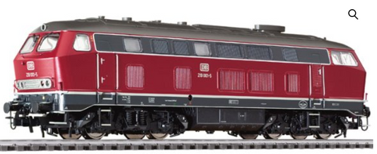 Liliput L132024 Diesel Locomotive BR219 Loco No. 219 001-5 DB Epoch IV DCC Sound HO Scale