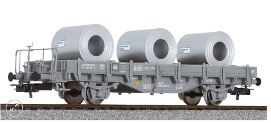 Liliput L235052 SBB Flat wagon with coils