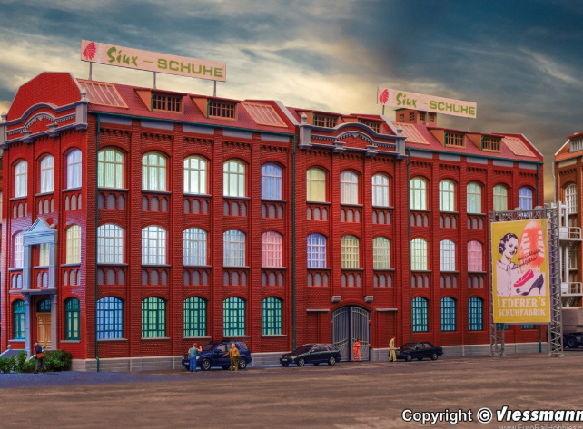 KIBRI 39810 H0 Shoe factory Siux