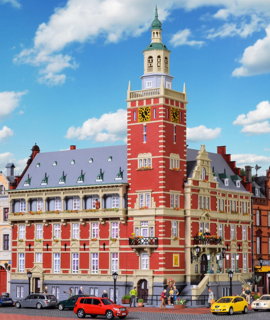 KIBRI 38381 H0 Town hall Leer