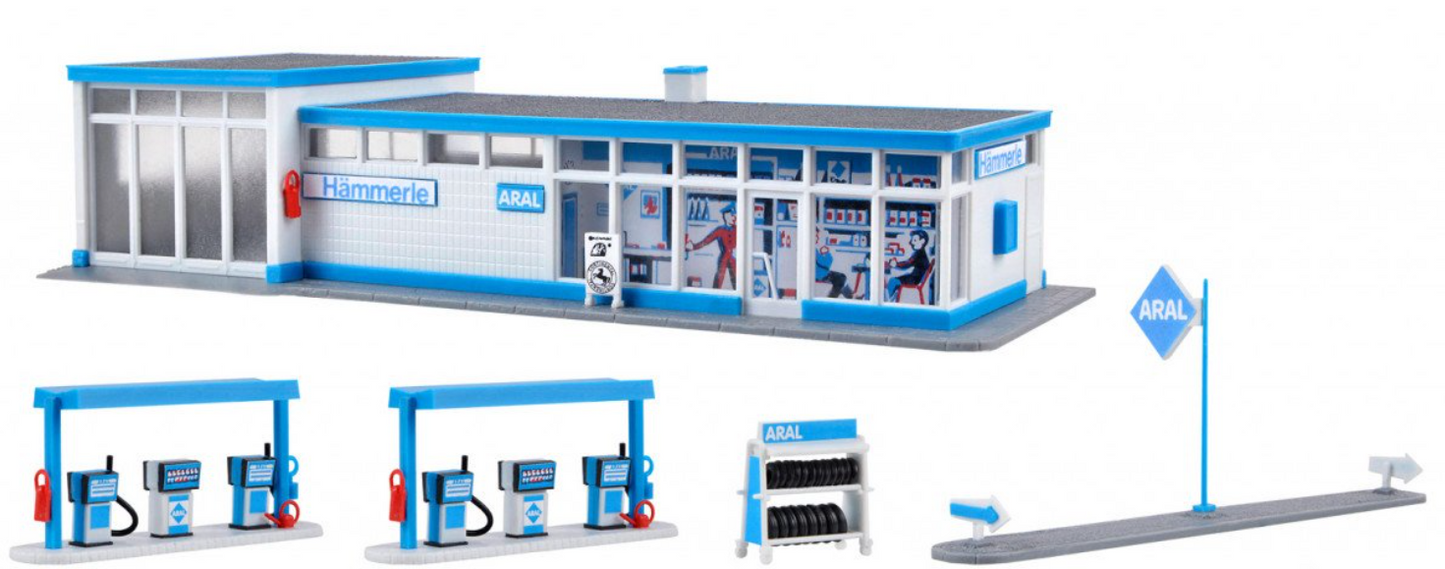 KIBRI 38541 H0 Aral fuel station