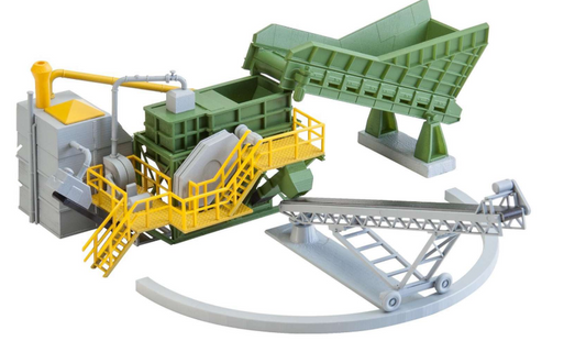 Faller 130173  Jaw crusher with conveyor belt