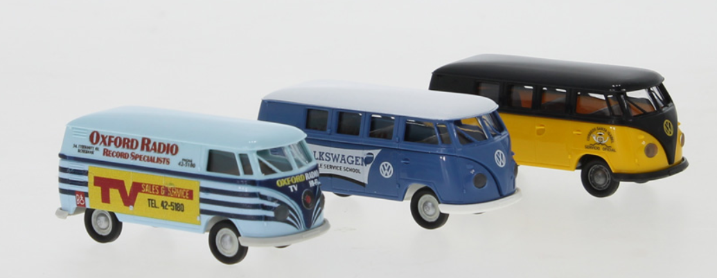 Brekina 90493 Gauge H0 Set "VW Bulli worldwide - Africa