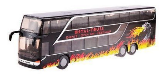 Siku 1829 Setra Double Decker Coach Bus 1:55 Scale Diecast Model Toy New