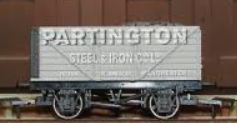 Dapol 8-Plank PO Wagon Partington Steel B825