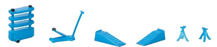 FALLER 180982 Lifting platform and supporting jacks