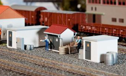 Faller 12036 TRANSFORMER STATIONS X 3