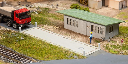 FALLER 130172 Truck scale with office