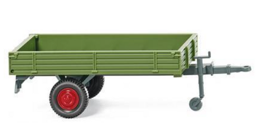 WIKING 0887 38 Fortuna Einachsanhänger - resedagrün