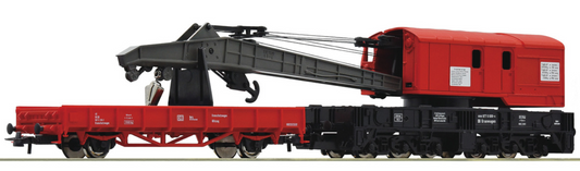 ROCO 56240 Crane truck with protective wagon, DB AG